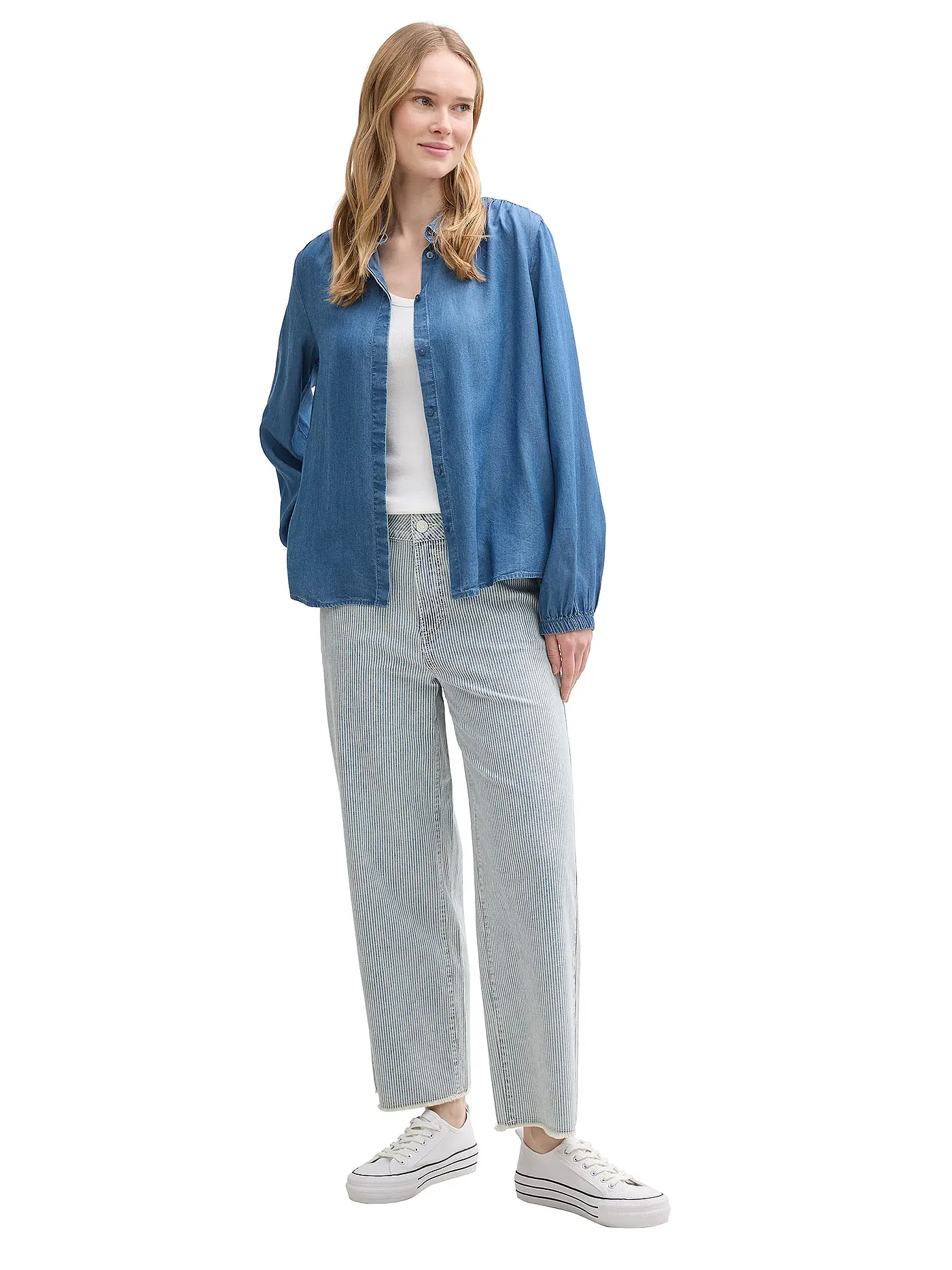TOM TAILOR | Jeansbluse | 